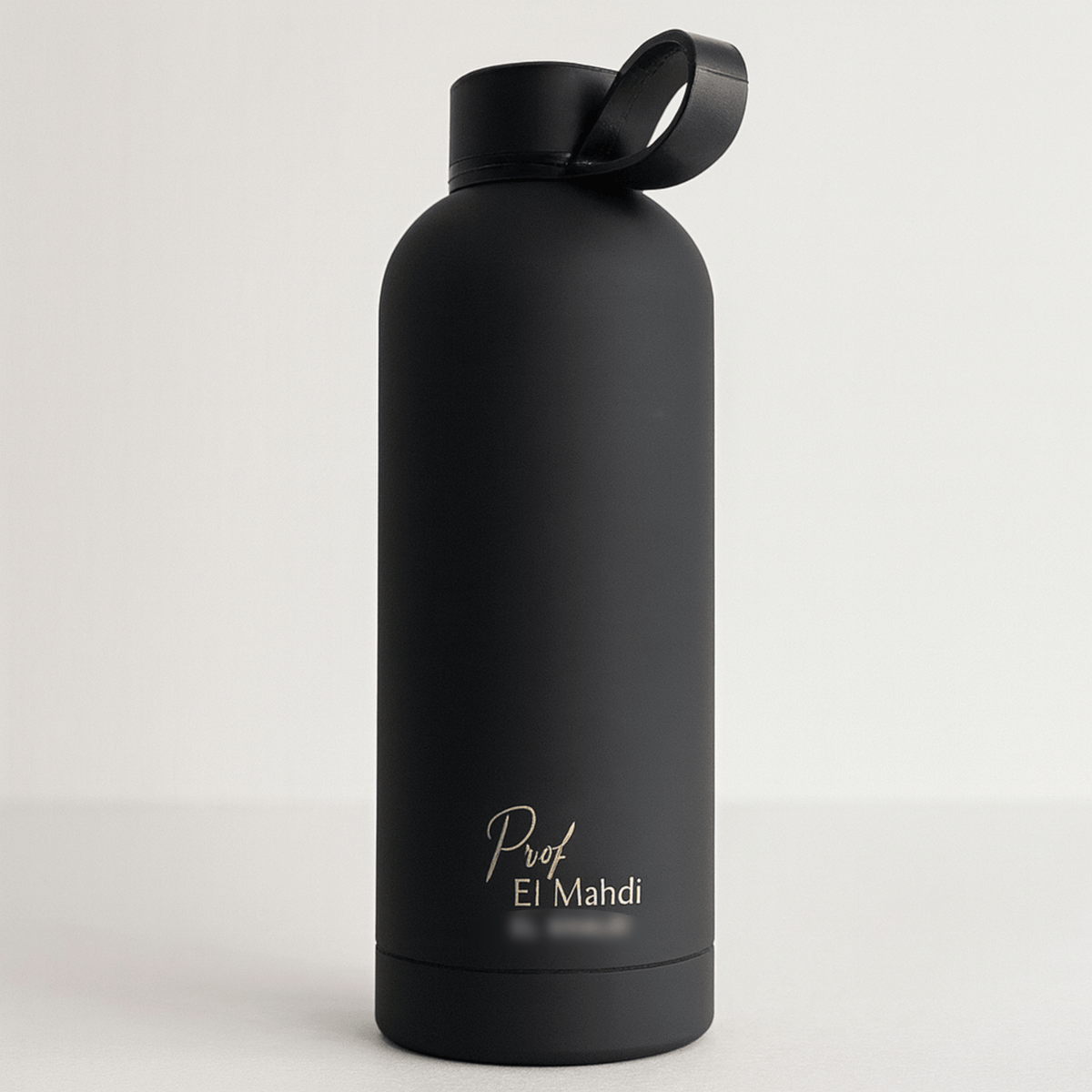 Thermos Noire Mat Personnalisable – Cadeau Entreprise | Gifts House