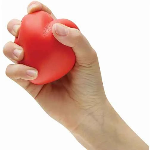 Coeur Anti Stress Rouge