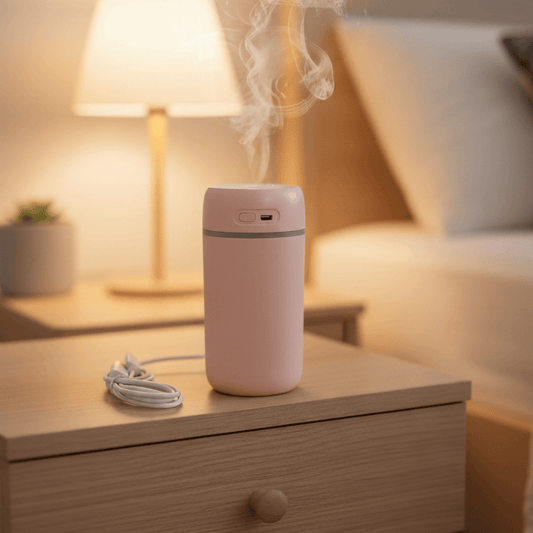 Diffuseur d'Huiles Essentielles Rose – Cadeau Déco Femme | Gifts House
