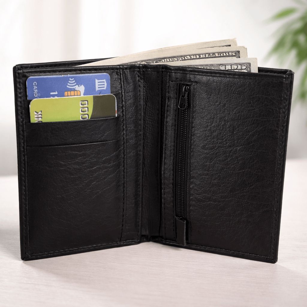 Portefeuille en Cuir Personnalisé – Cadeau Homme Maroc | Gifts House