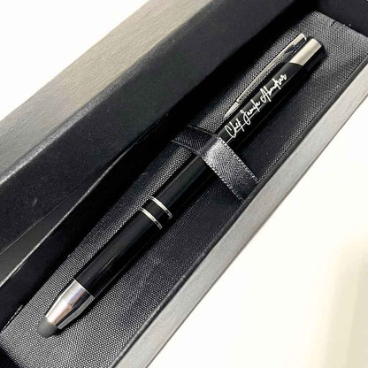 Stylo personnalisé avec boîte - Noir