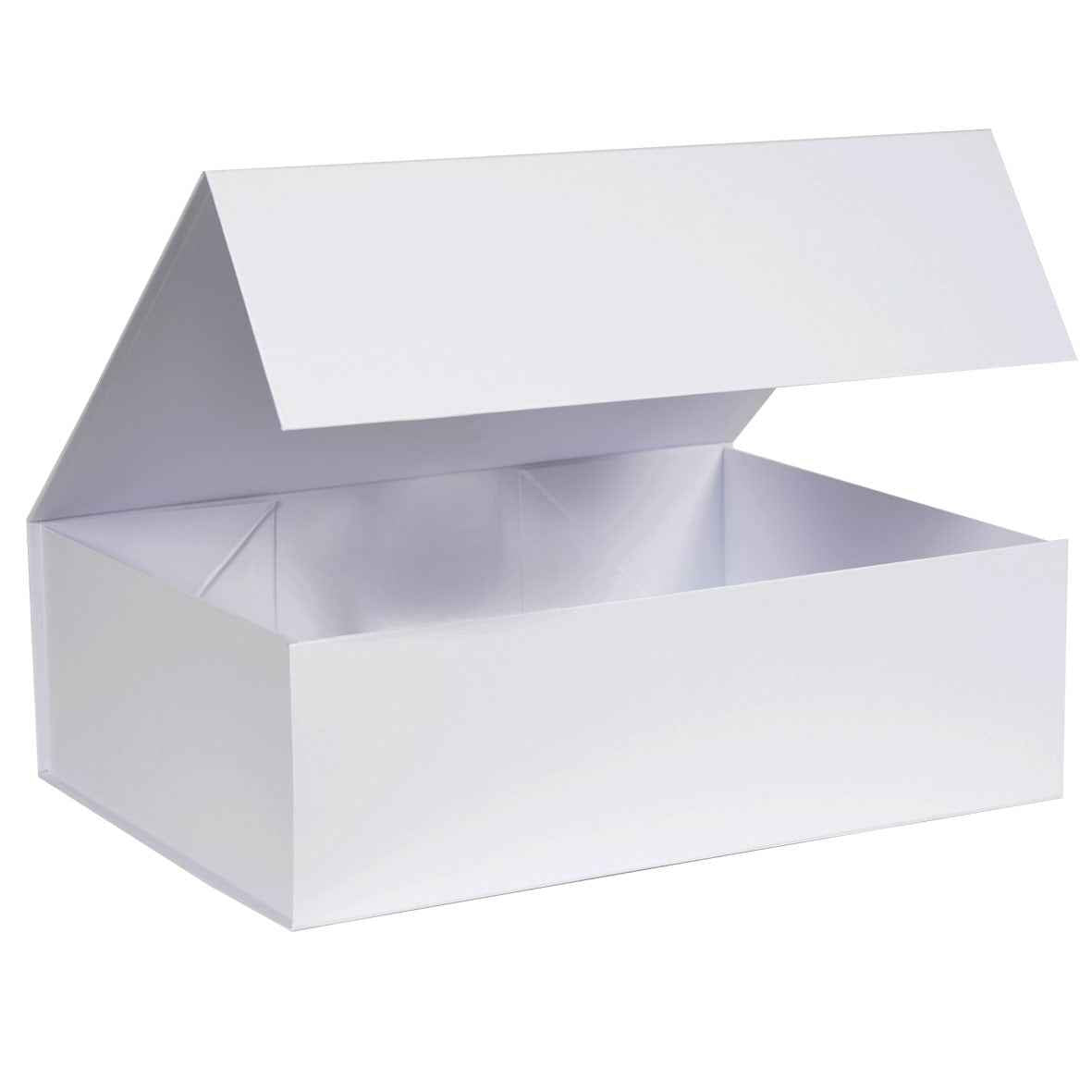 Boîte luxe blanc mat