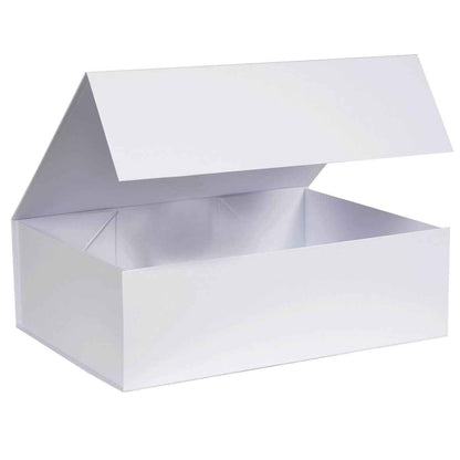 Boîte luxe blanc mat