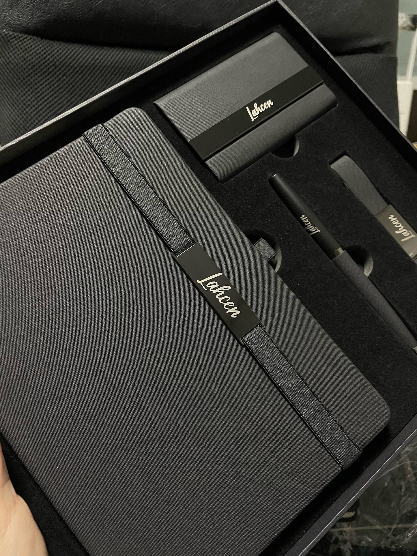 Coffret 4 pièces effet Jean Personnalisé