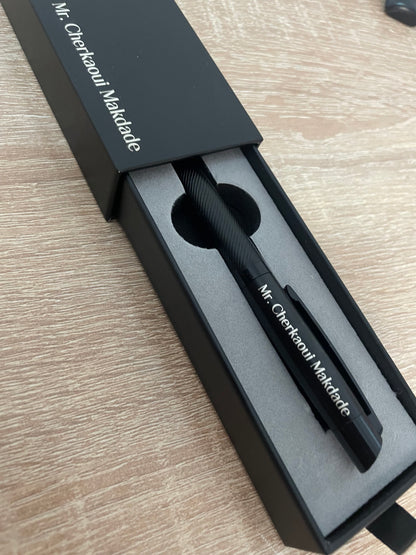 Stylo Personnalisé avec Coffret Cadeau – Gravure Prénom ou Texte