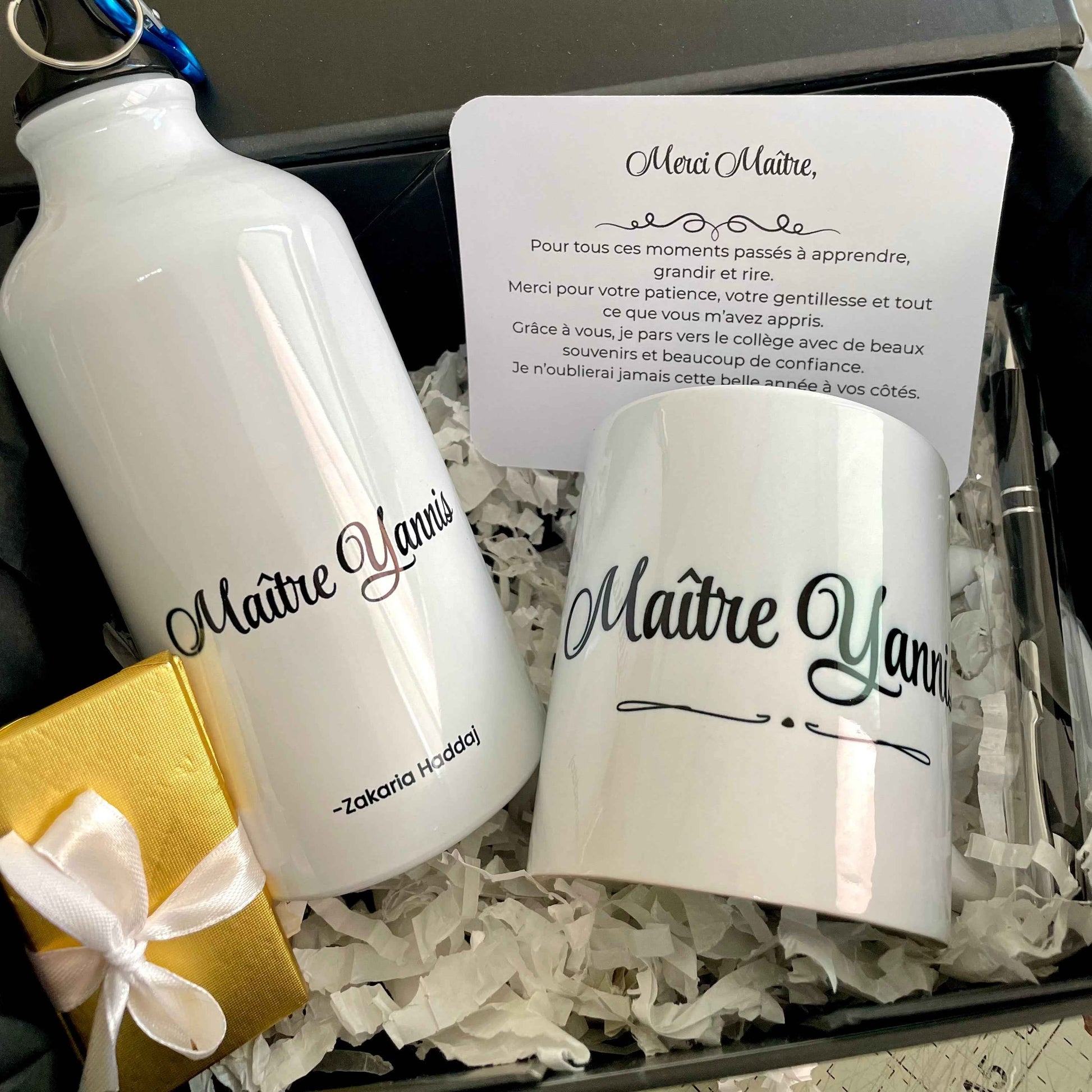 Coffret Mug + Gourde Personnalisés