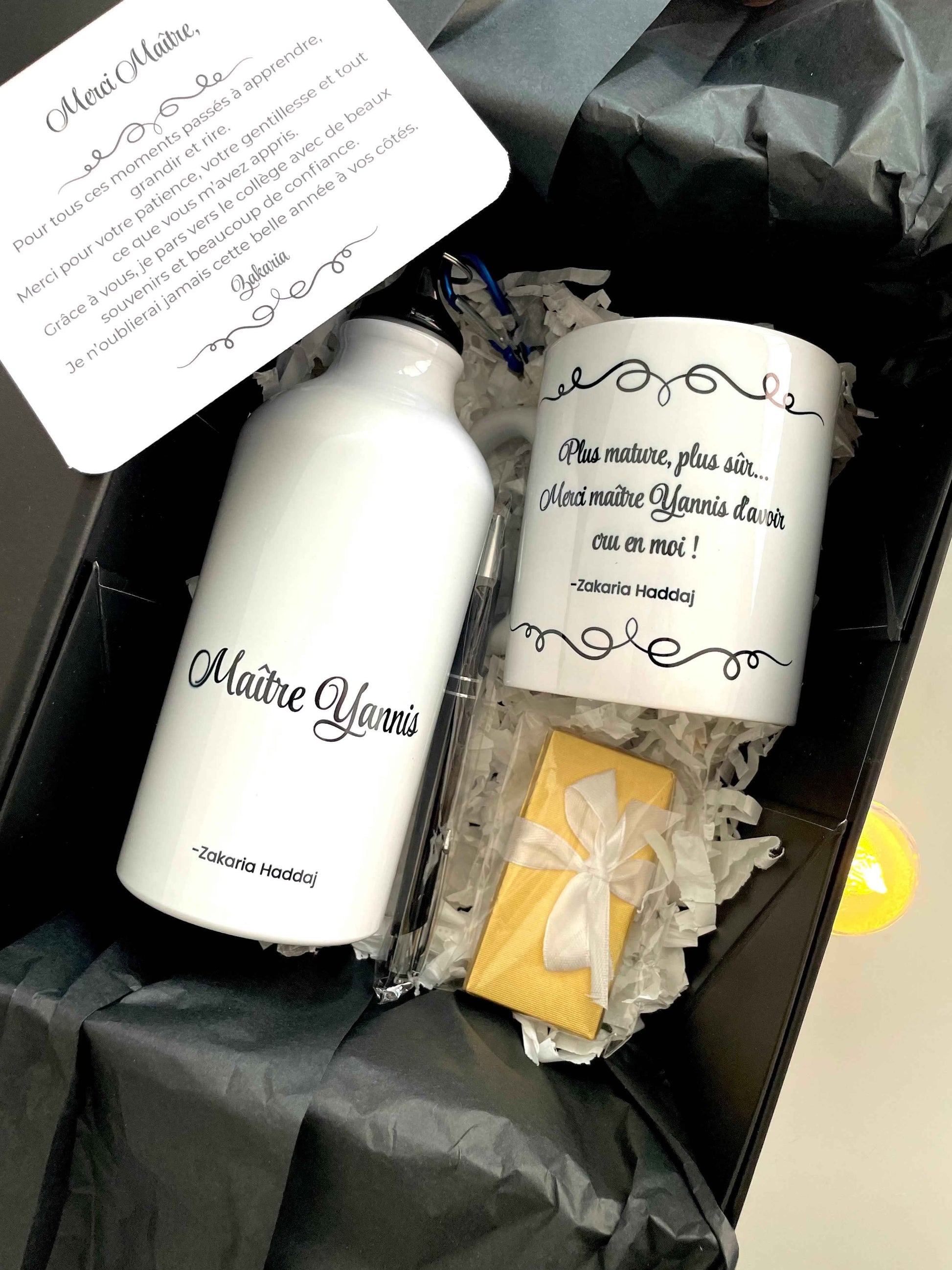 Coffret Mug + Gourde Personnalisés