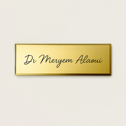 Badge Professionnel Personnalisable - Giftshouse