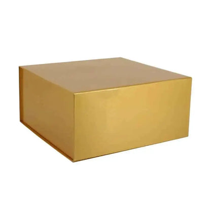 Boîte luxe dorée mat - Giftshouse