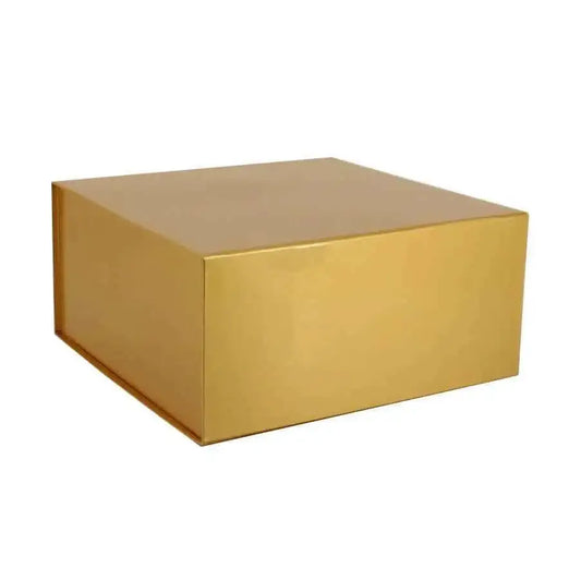 Boîte luxe dorée mat - Giftshouse