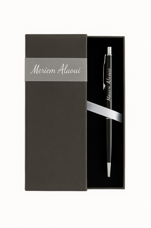 Boite tiroir à stylo personnalisée