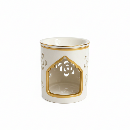 Brûleur à huile parfumée en céramique – Collection Orientale