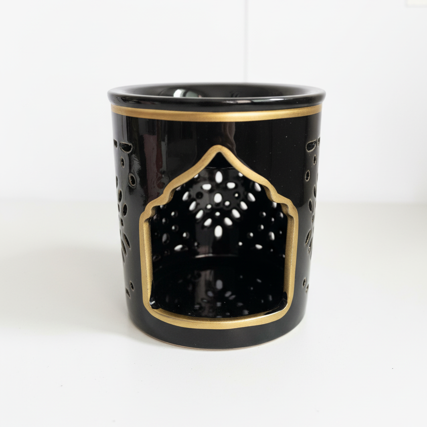 Brûleur à huile parfumée en céramique – Collection Orientale