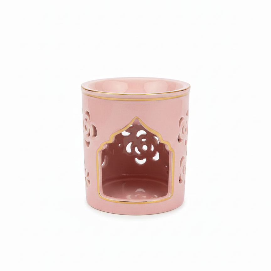 Brûleur à huile parfumée en céramique – Collection Orientale