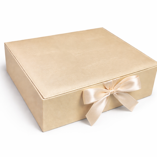 Coffret Premium en Cuir - Doré