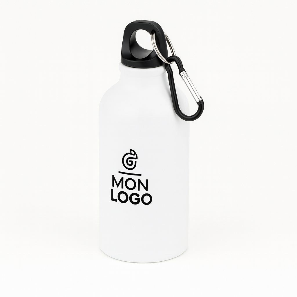 Gourde Blanche Personnalisée - Giftshouse