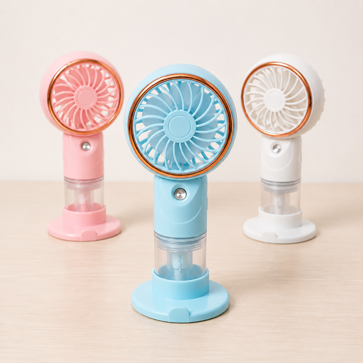 Mini Ventilateur Brumisateur USB Portable – Cadeau d'Été