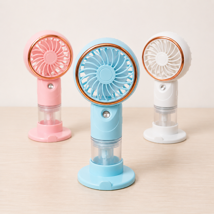 Mini Ventilateur Brumisateur USB Portable – Cadeau d'Été