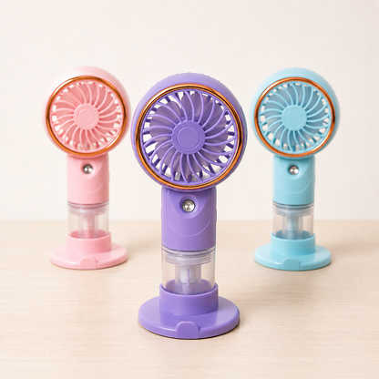 Mini Ventilateur Brumisateur USB Portable – Cadeau d'Été