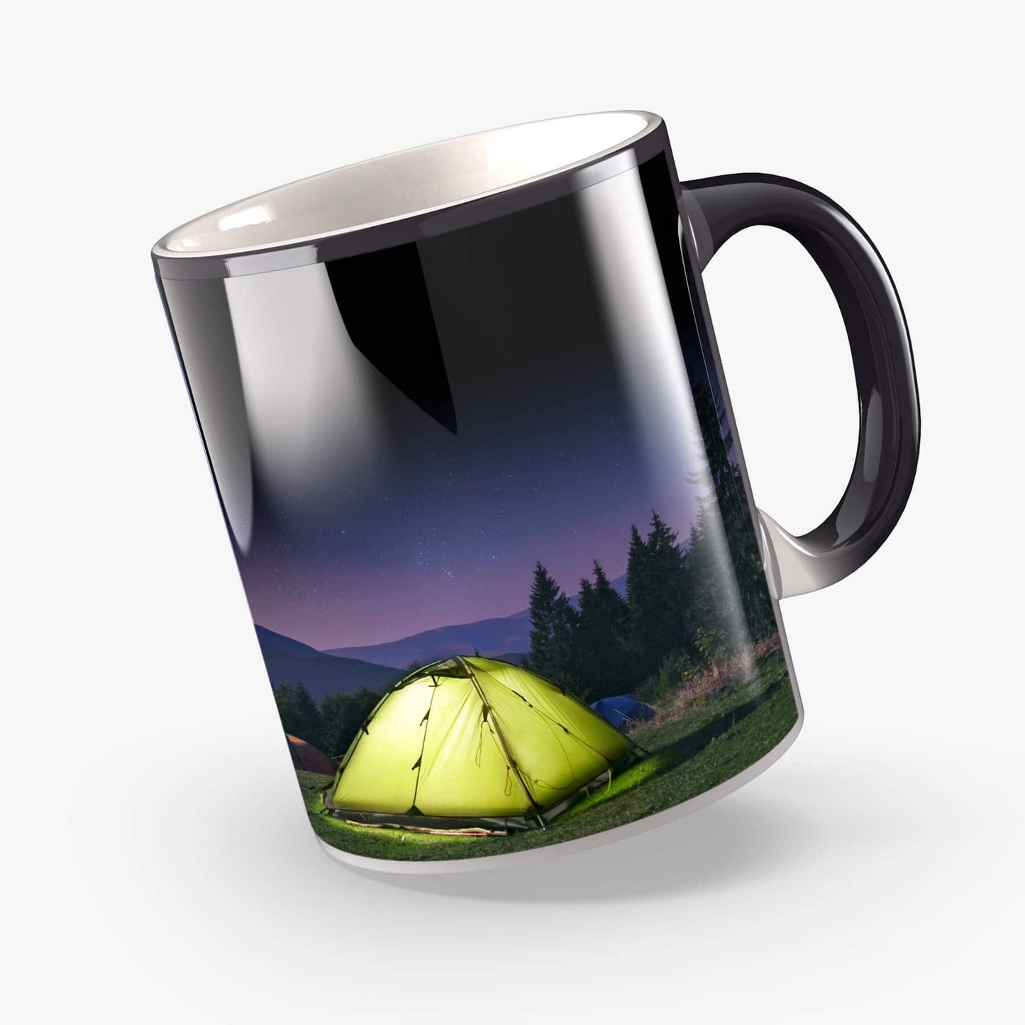 Mug Magique Noir Personnalisé – Cadeau Original Maroc | Gifts House