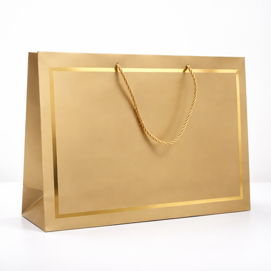 Sac Cadeau Doré - grand