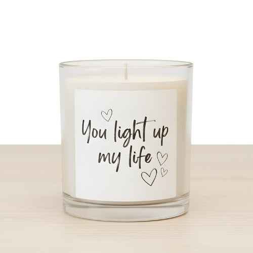 Bougie You Light Up My Life – Cadeau Amour Maroc | Gifts House