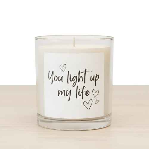 Bougie "You Light Up My Life" grande taille
